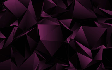 Low-Poly triangular background