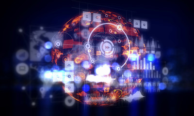 Futuristic virtual interface