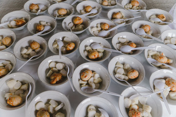 Egg and Rice Cake Meal