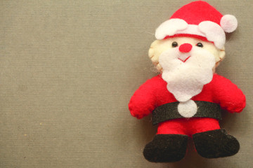 Santa dall with copt space.