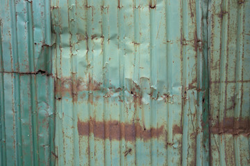 Old Texture zinc fence background