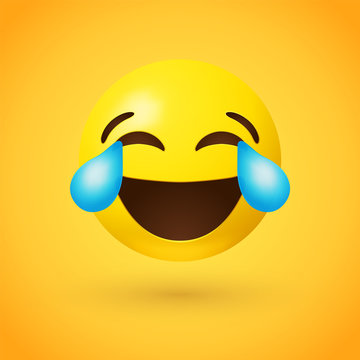 Face with tears of joy emoji