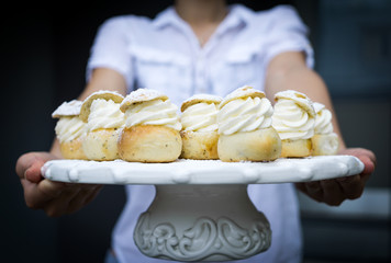 Delicious french pastry 