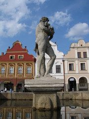 Obraz premium Telc - Moravia - Czech Republic