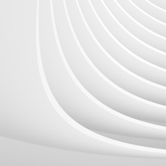 Obraz premium Abstract Architecture Background. White Building Construction