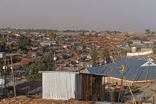 Kibera slum Nairobi