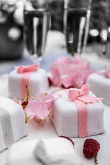 Delicious french pastry 