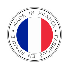 Made in France flag icon.