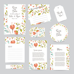 Save the date template