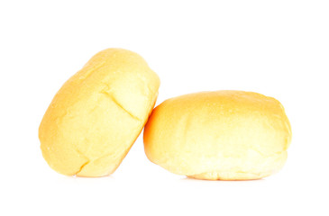 breads on white background