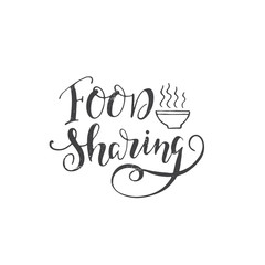 Charity lettering poster