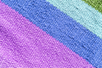 texture of painted striped fabric