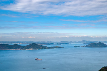 高松近辺の瀬戸内海