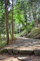 石畳の中山道