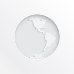 World Environment day paper cut concept