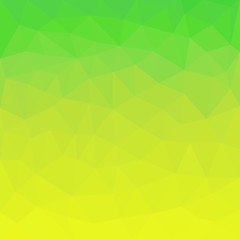 Blue Polygonal space for your design. Space for headline or product. Low Poly. Mesh of triangles. Green texture.