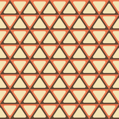 Abstract geometric pattern with triangles.