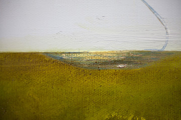 Artists oil paints multicolored closeup abstract background