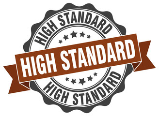 high standard stamp. sign. seal