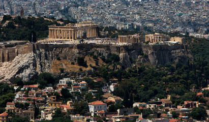 Fototapeta na wymiar Cityscape of Athens.