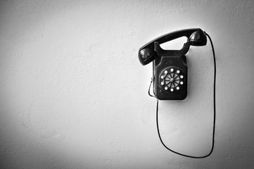 Ancient wall phone