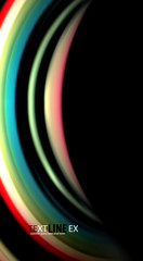 Blur color wave lines abstract background