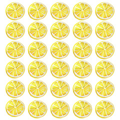 lemon pattern illustration