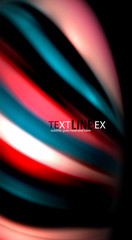 Blur color wave lines abstract background