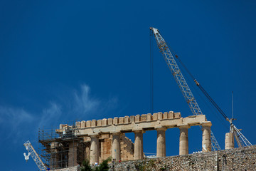 Cityscape of Athens.