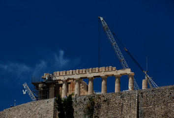 Cityscape of Athens.
