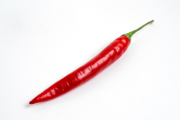 Chili pepper isolated on white background