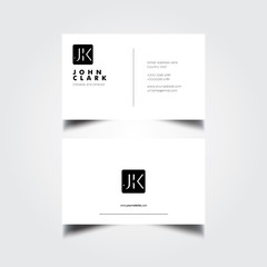 Vector Modern Creative and Clean Business Card Template