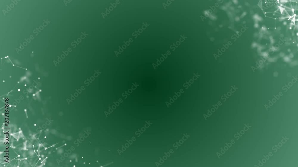 Poster scientific fundamentals and abstract technologies. digital dynamic wallpaper plexus. linked lines, t