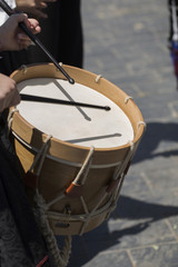 Close up of a drum