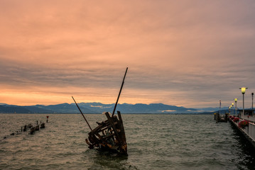 Lake Constance - Wasserburg am Bodensee..Wasserburg am Bodensee.