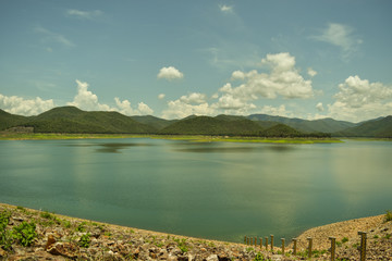 Reservoir and landscape