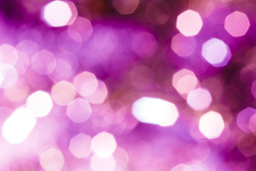 キラキラなボケ背景　白ピンク赤紫