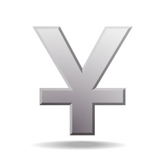 Fototapeta premium Yuan currency symbol