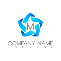 STAR MODERN LOGO TEMPLATE
