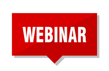 webinar red tag