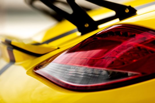 Fototapeta sports racing cars on the track