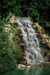 Waterfall in Italy apilia fasano zoopark