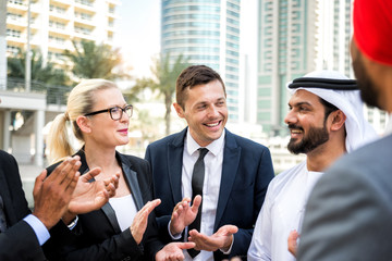 Business team in Dubai