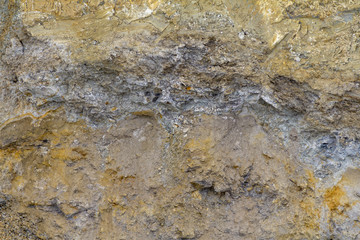 full frame abstract soil structure