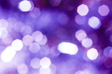 キラキラなボケ背景　紺青紫