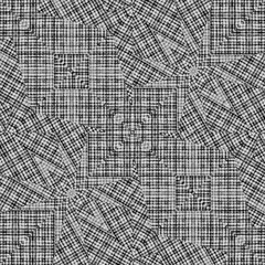 Linear Intricate Geometric Seamless Pattern