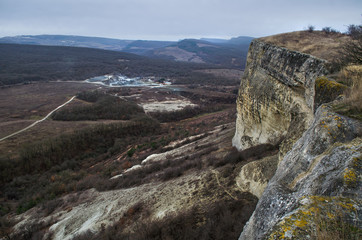 Hills in Crimea near Bakhchisarai (Crimea)