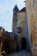 Fototapeta na wymiar Porte entrée château