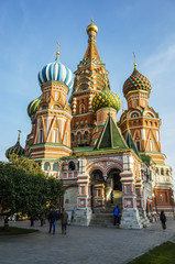 Fototapeta na wymiar St. Basil's Cathedral, Moscow, Russia.