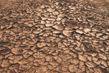 Cracks texture ground surface soil, dried clay, drought